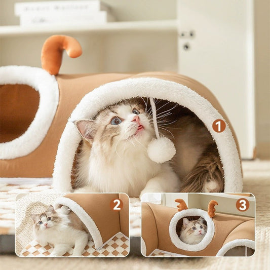 WinterTunnel Cat House